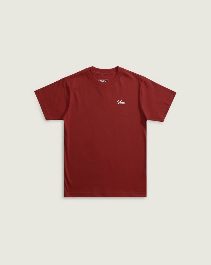 Camiseta Manga Curta Script Logo Racing Red