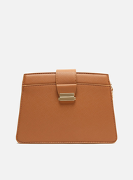 Bolsa Tiracolo Marrom Arezzo Pequena Corrente