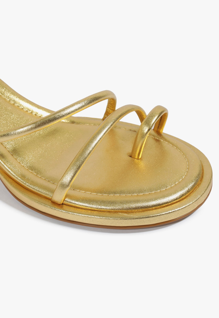 Sandália Mila Mid Dourado