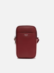 Mini Arezzo Bolsa Vermelha Tina Porta-Celular