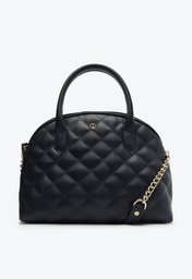 Bolsa Tote Azul Anacapri Matelassê Grande