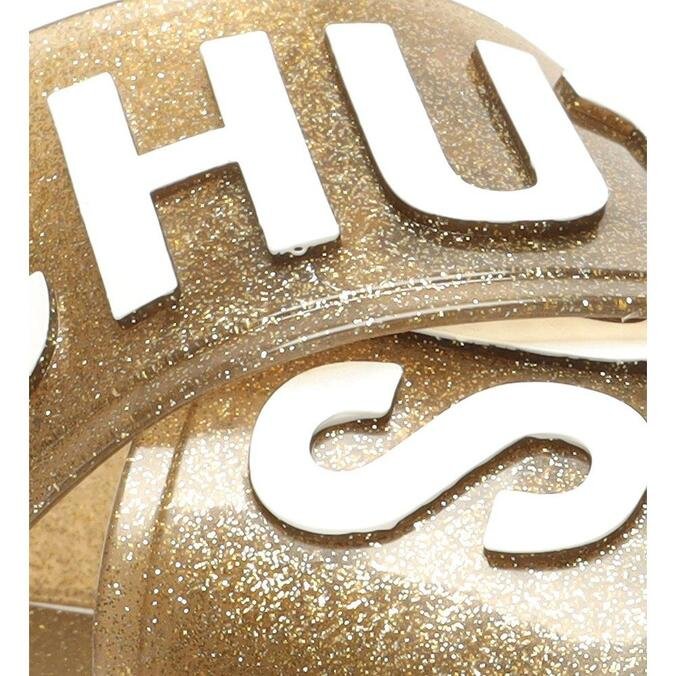 Rasteira Schutz Slide Jelly Cross Clear Glam S2088900330001 - Sapattu Mania