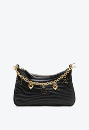 Bolsa Tiracolo Preta Vicenza Sophia Pequena