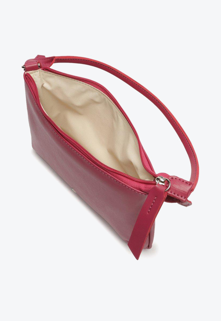 Bolsa Tiracolo Rosa Anacapri Básica Média
