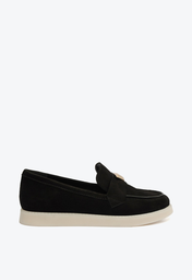 Mocassim Preto Schutz Camurça