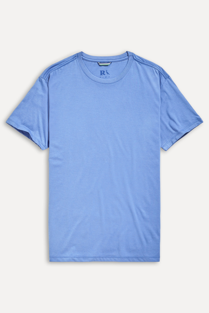 Camiseta Azul Reserva Pima Cores