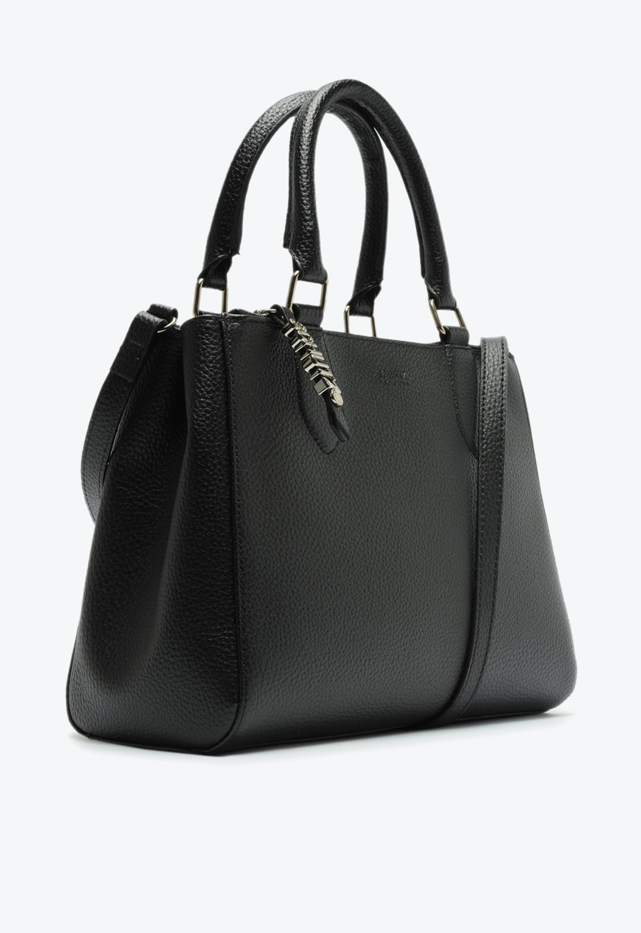 Bolsa Tiracolo Tote Preta Schutz Média Nicky | ZZ MALL