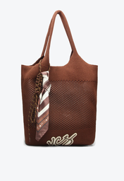 Bolsa Shopping Nicole Grande Marrom