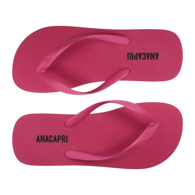 Kit Chinelo Branco e Bolsa Rosa Flork