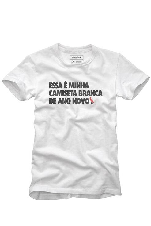 Camisa reserva ano novo