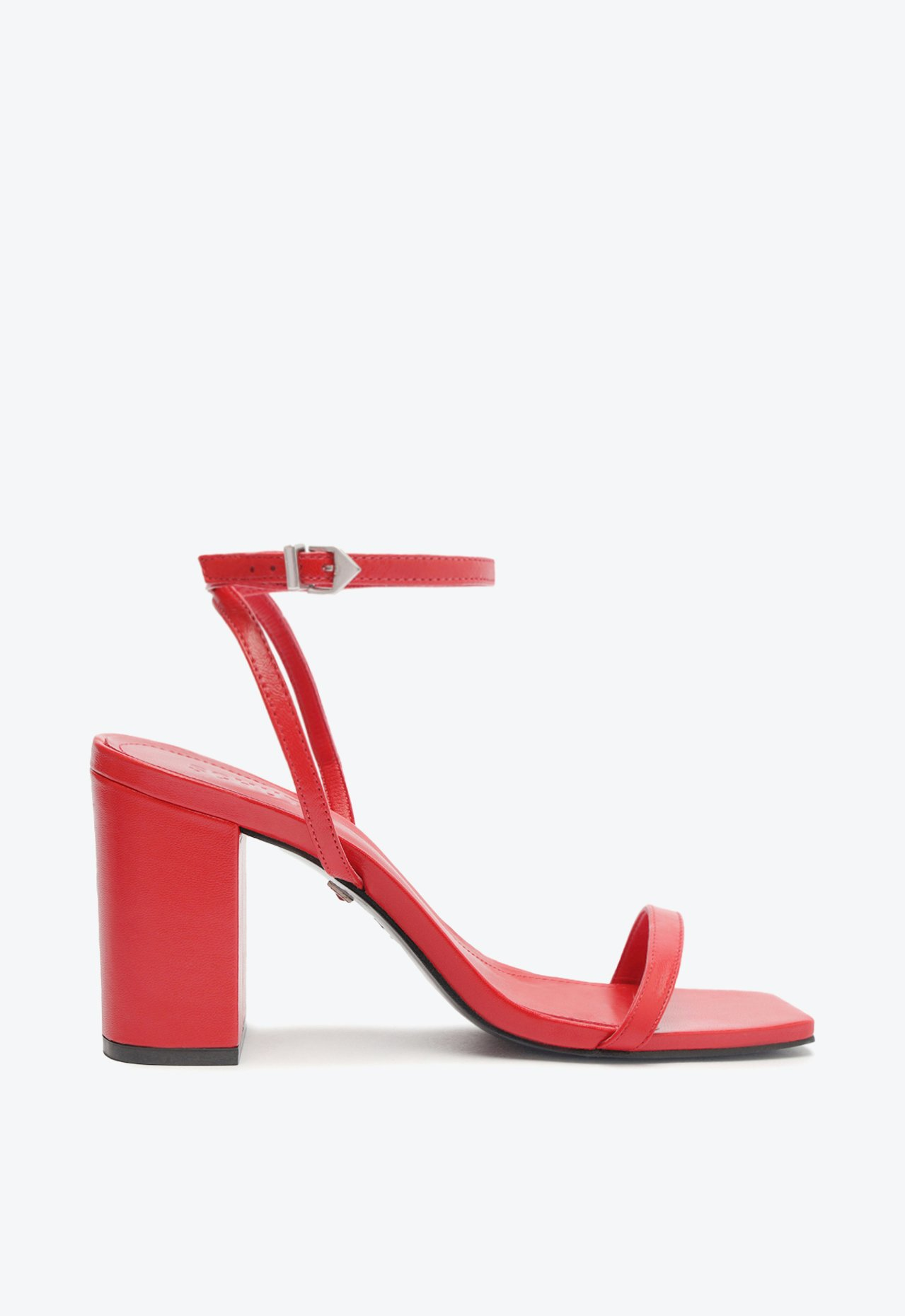 jonnlynx タンクトップ　red Sandália Laranja Schutz Salto Bloco Mid Nadia | ZZ MALL