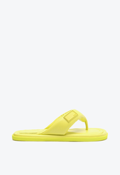 Sandália Chinelo Verde Neon Schutz Puffy