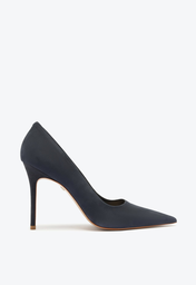 Sapato Scarpin Azul Marinho Schutz Salto Alto Ines Camurça
