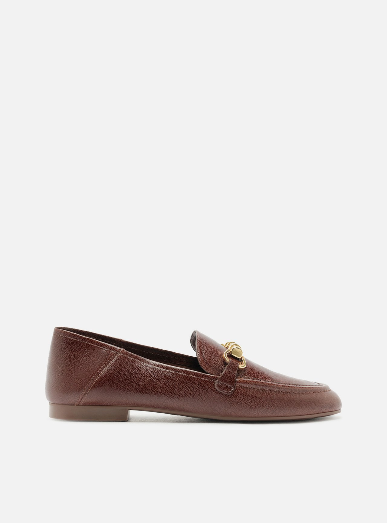 Mocassim Vermelho Arezzo Couro Bridão | ZZ MALL