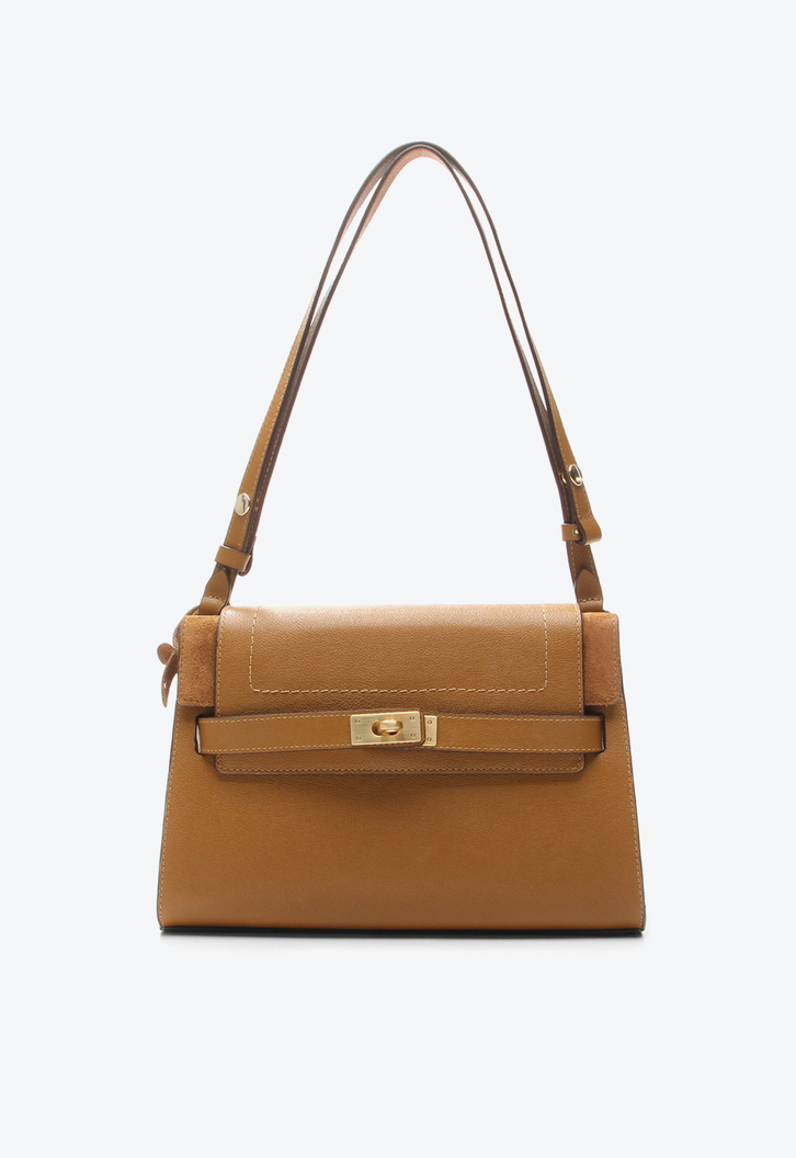 Bolsa Tote Kora Média Caramelo