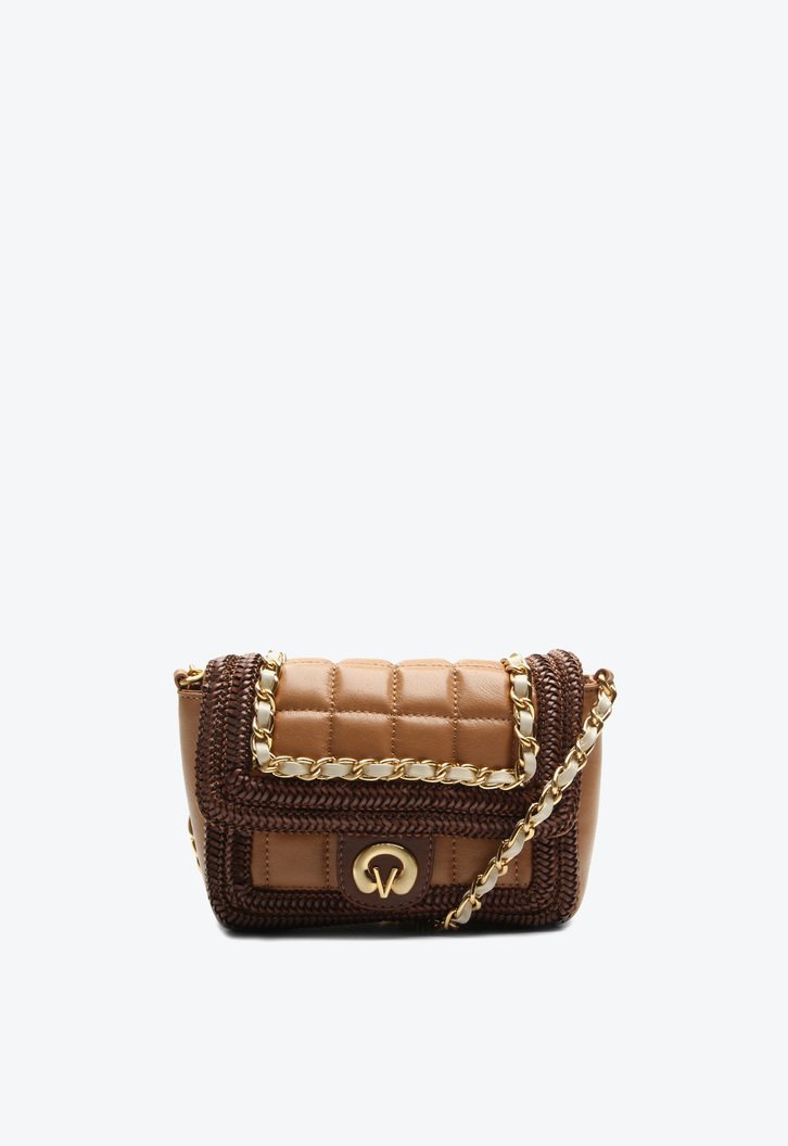 Bolsa Tiracolo Phoebe Pequena Marrom
