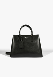 Bolsa Tote Preta Schutz Grande Olie Couro