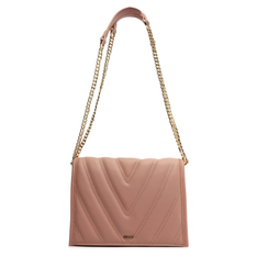 BOLSA TIRACOLO ROSA AREZZO PEQUENA MATELASSÊ