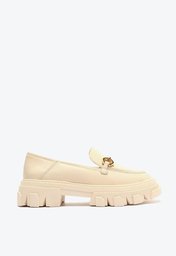 Mocassim Off-White Arezzo Tratorado Bridão Bambini