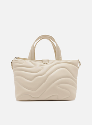 Bolsa Tote Off-white Arezzo Waves Grande