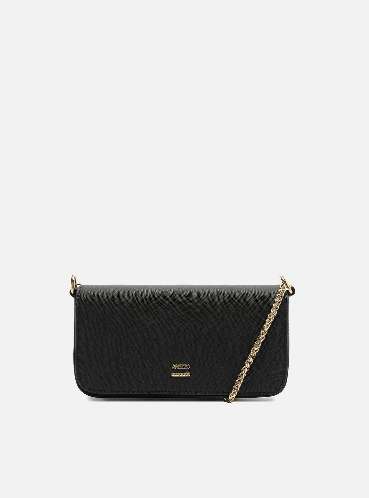 Bolsa Tiracolo Preta Média | ZZ MALL