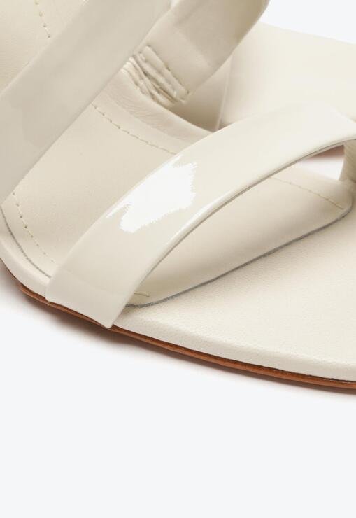 Sandália Mule Anabela Full Color Branca