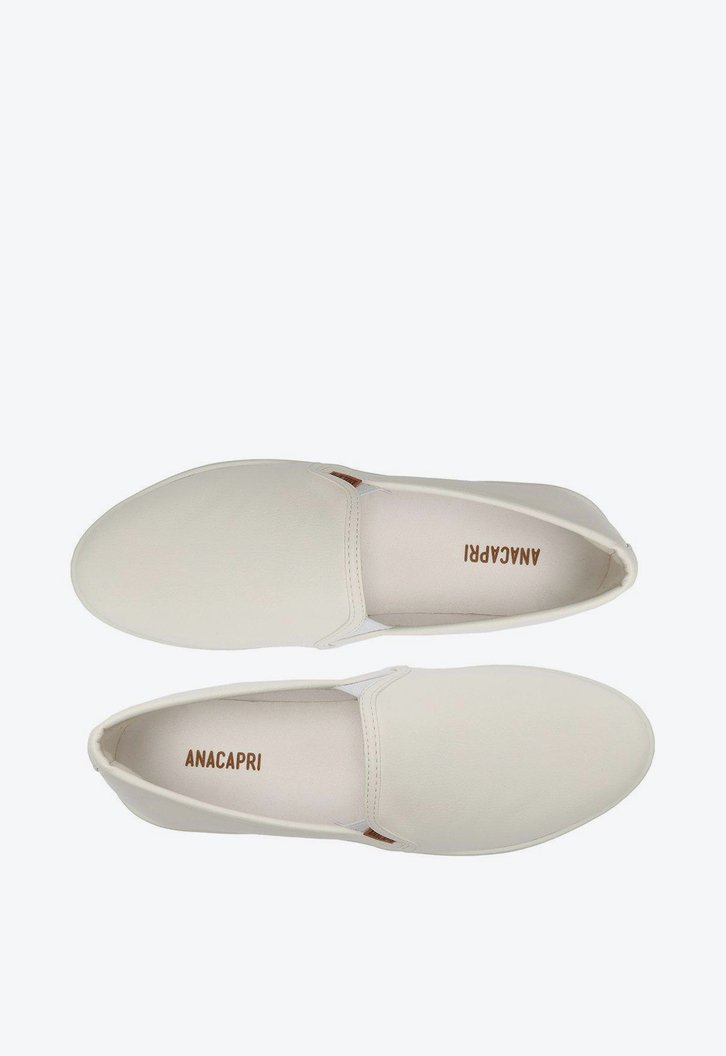 Tênis Slip On Branco Anacapri Sola Alta Basic