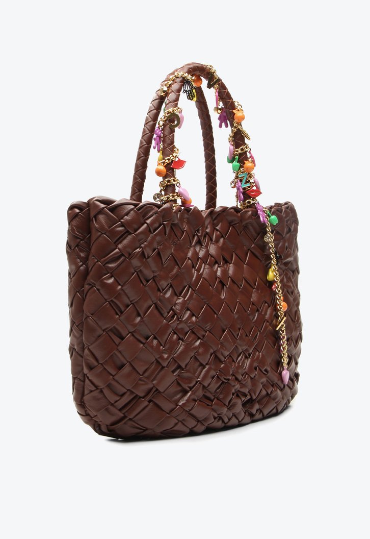 Bolsa Tote Anna Grande Marrom