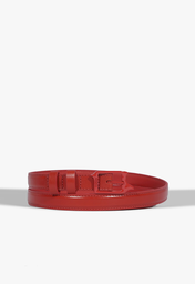 Cinto Vermelho Schutz Fino Couro