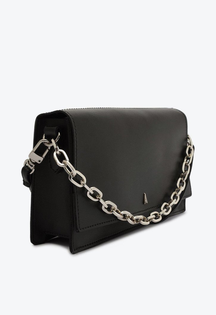 Bolsa Tiracolo Preta Anacapri Corrente Média