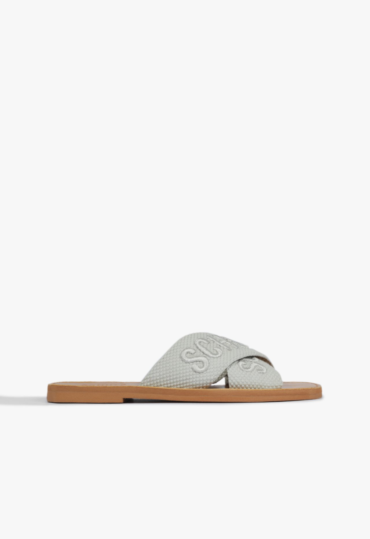 Rasteira X Cinza | ZZ MALL