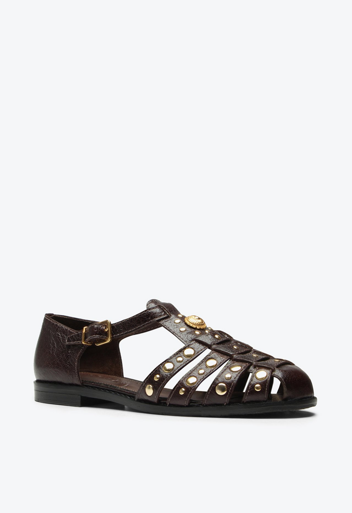 Flat Zoe Marrom | ZZ MALL