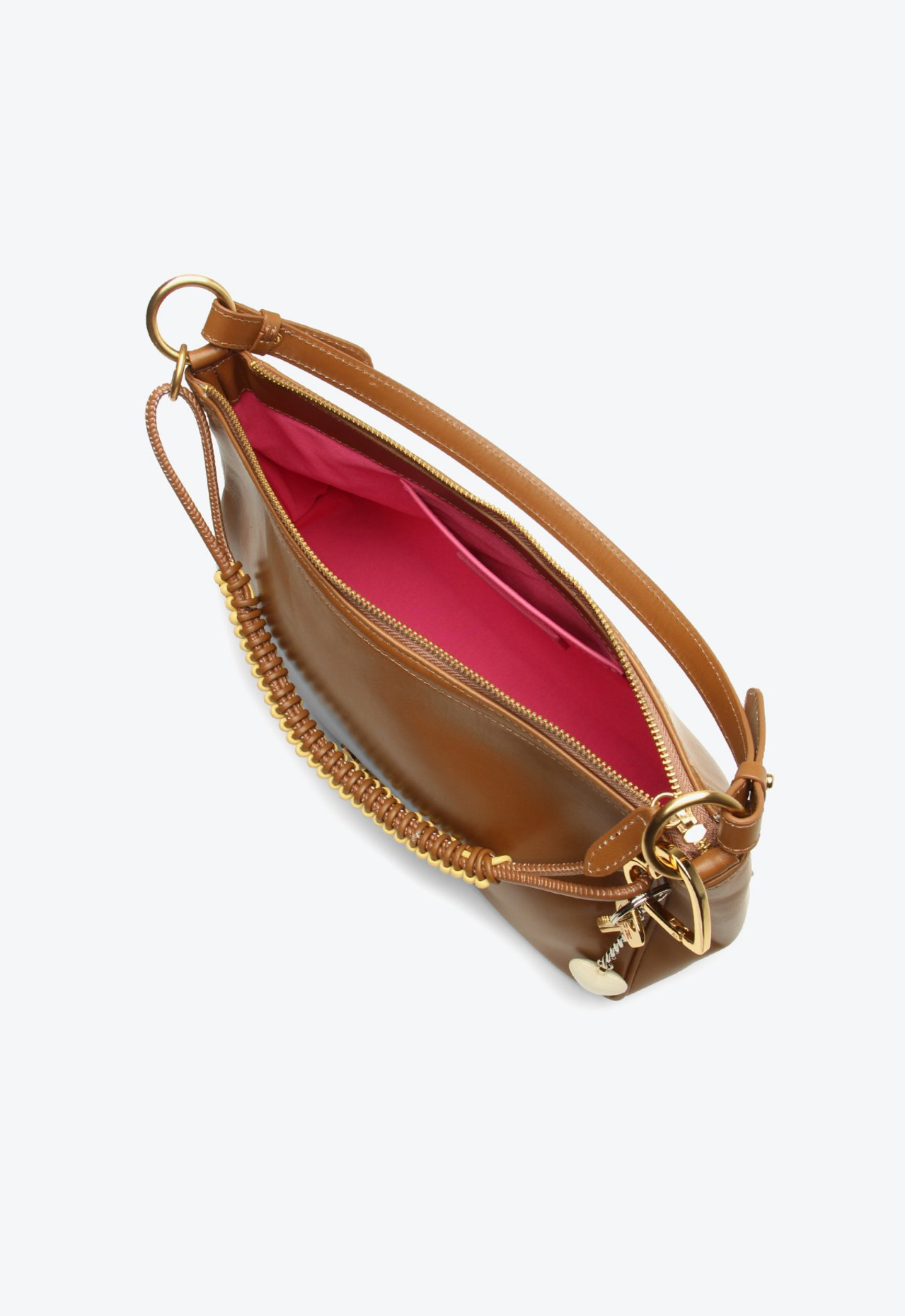 Bolsa Shoulder Charlotte Média Caramelo | ZZ MALL