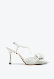 Slingback Branco Vicenza Jasmin