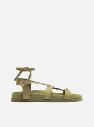 PAPETE VERDE AREZZO NOBUCK PALM GREEN