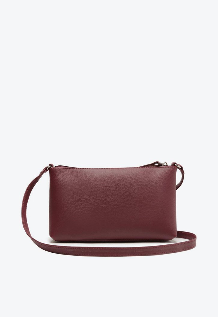 Bolsa Tiracolo Roxa Anacapri Lisa Corrente Média