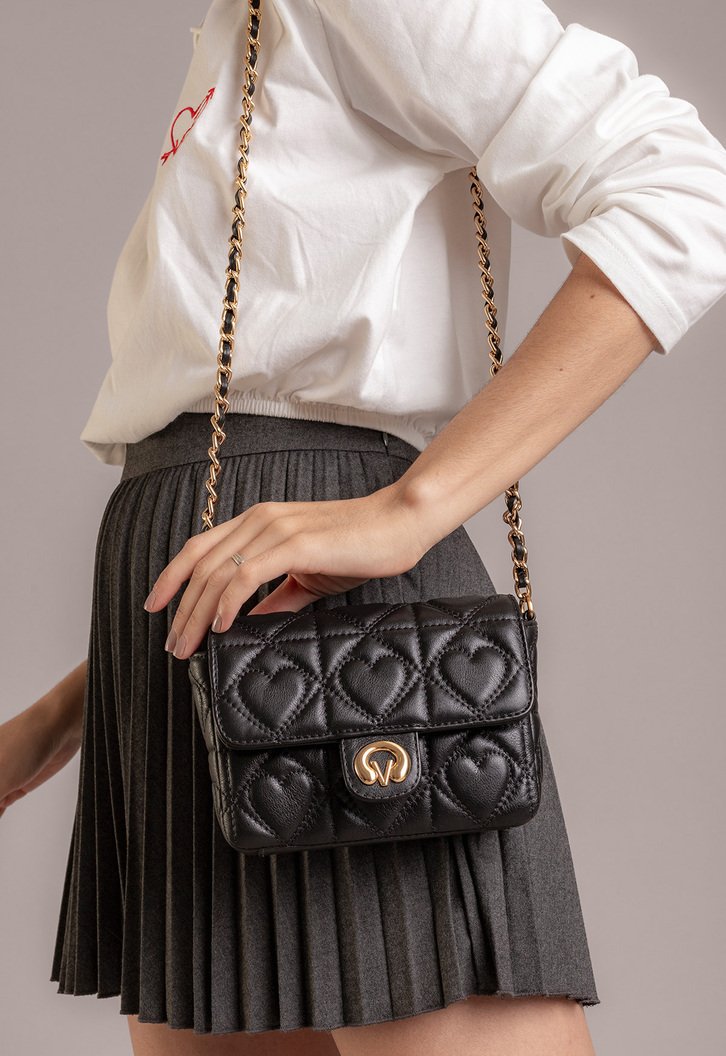 Bolsa Tiracolo Emily Pequena Preto