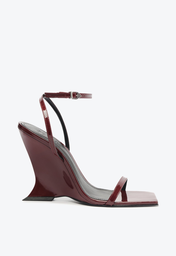 Sandália Bordô Schutz Salto Alto