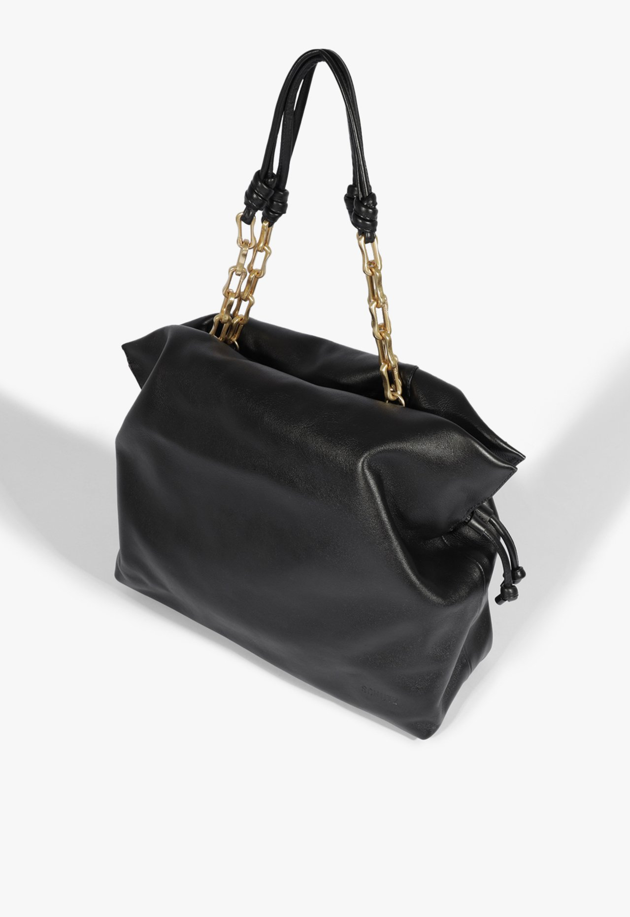 Bolsa Bucket Preta Schutz Khai Couro | ZZ MALL