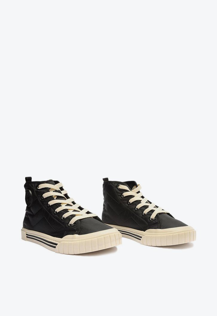 Tênis Cano Alto Preto Alê Nylon