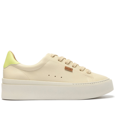Tênis Flatform Nude E Amarelo Anacapri Cool