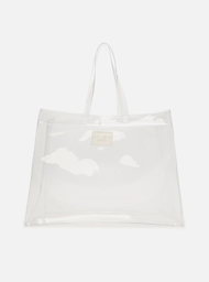 Bolsa Shopping Branca Vinil Liz Grande Brizza