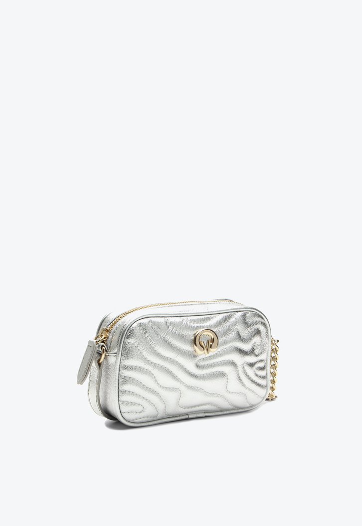 Bolsa Tiracolo Prata Vicenza Tamara Pequena
