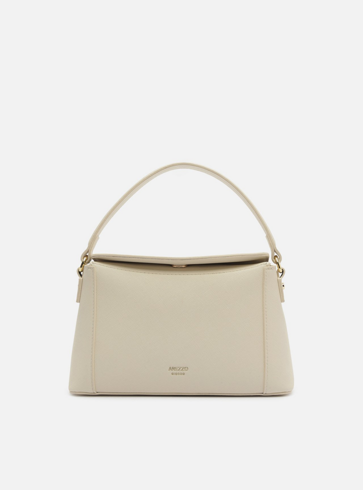 Bolsa Tiracolo Off-White Média