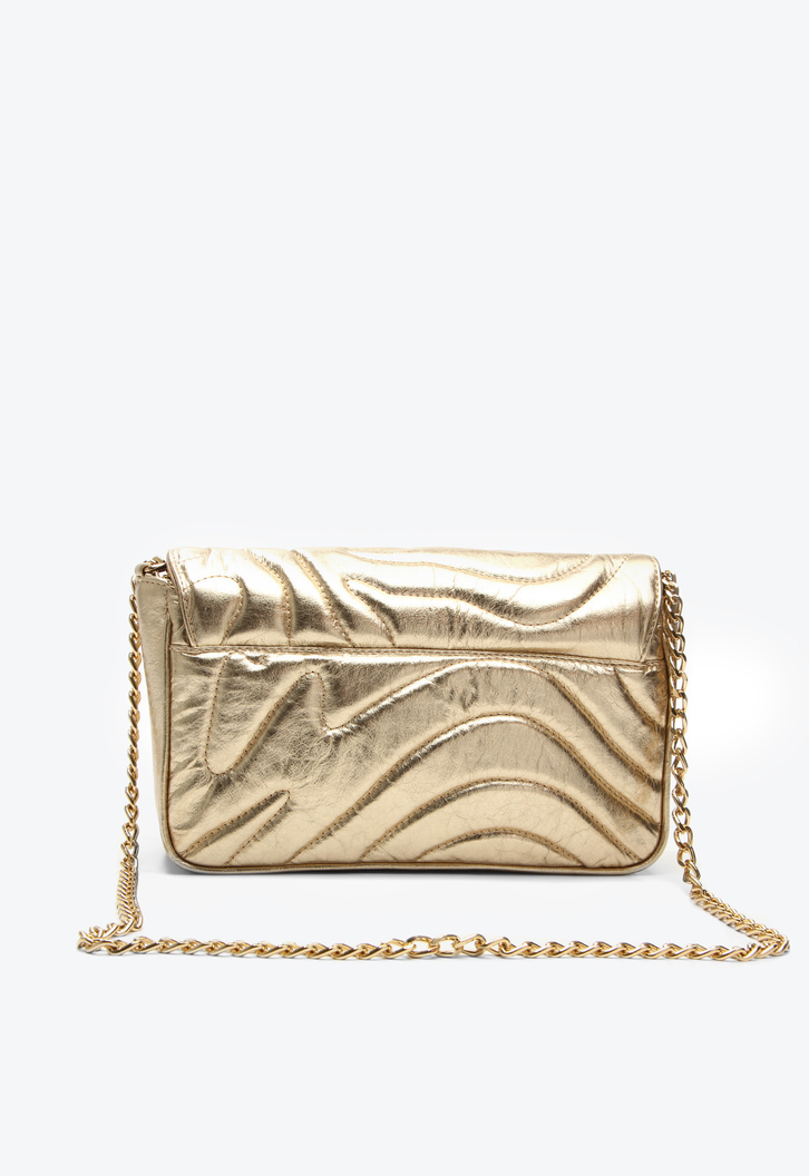 Bolsa Tiracolo Lily Média Dourada