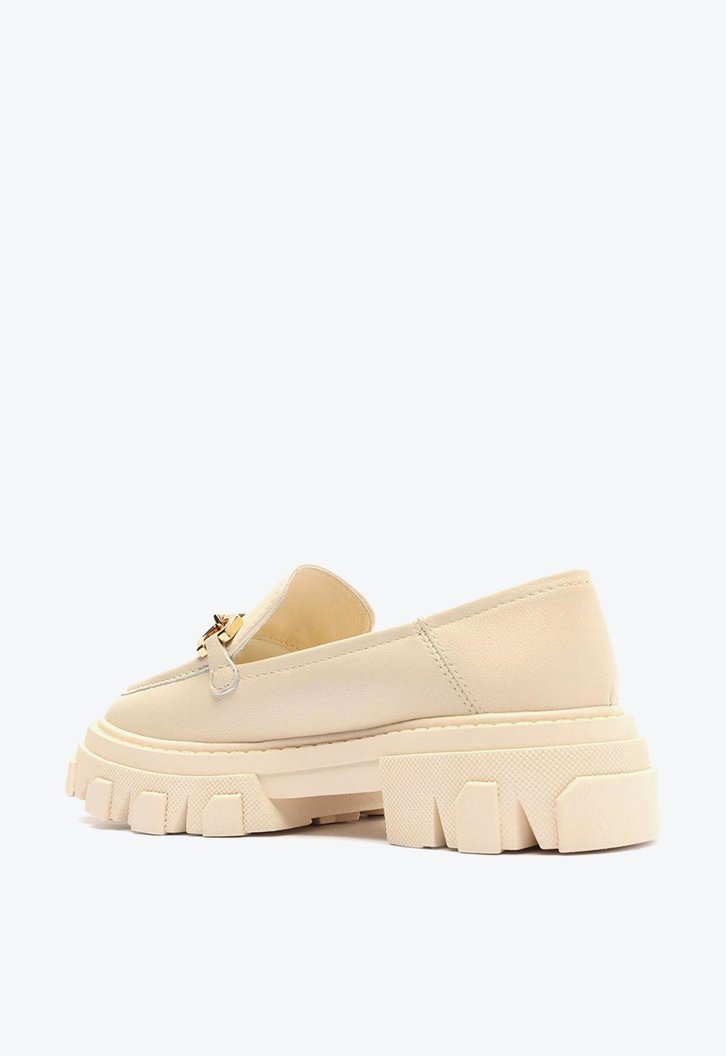Mocassim Off-White Arezzo Tratorado Bridão Bambini