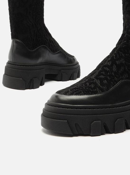 BOTA PRETA AREZZO CANO ALTO TRATORADA