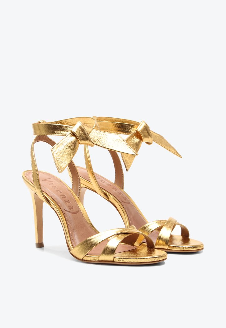 Sandália Dourado Vicenza Capri