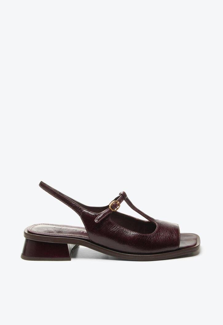 Slingback Constança Bordô