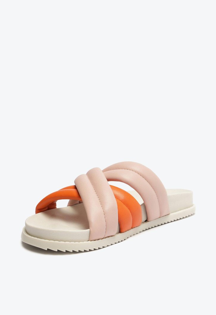 Rasteira Rosa Bebê Colorida Anacapri Caloi Tira Puffy